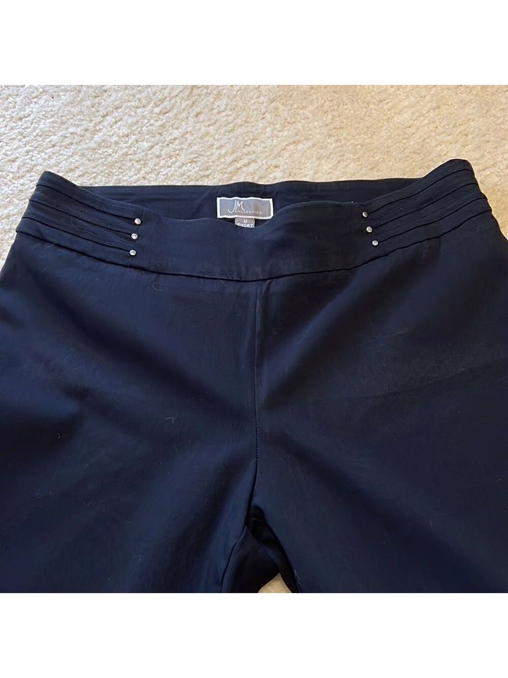 JM Collection Black Pull-On Pants - Picture 4 of 7